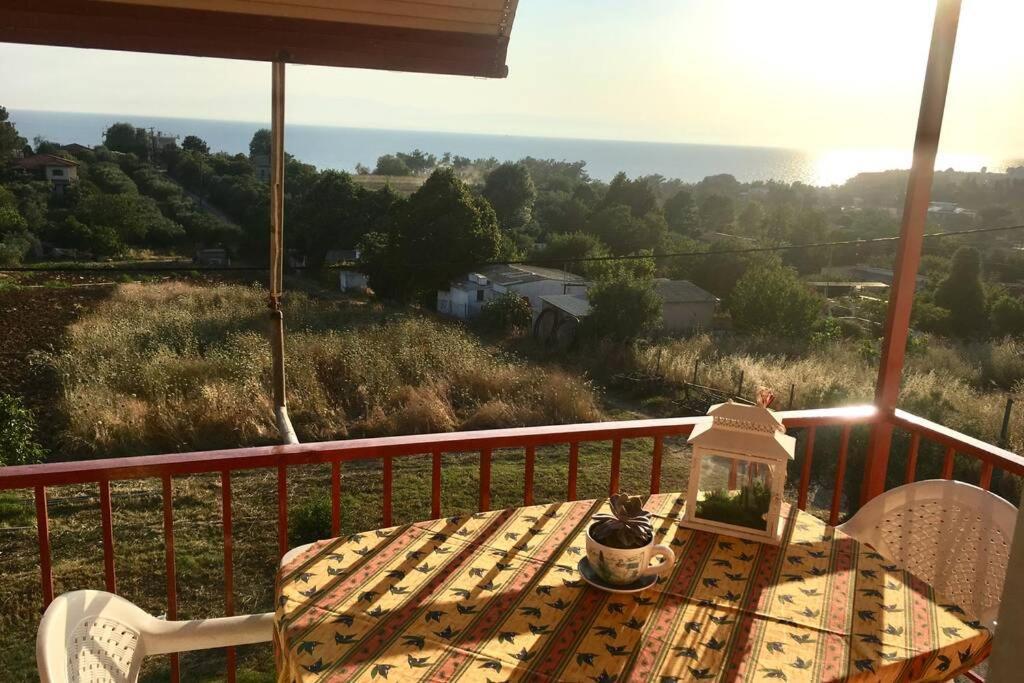 Eva Apartment With Great View Epanomi Dış mekan fotoğraf