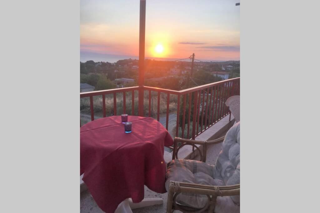 Eva Apartment With Great View Epanomi Dış mekan fotoğraf